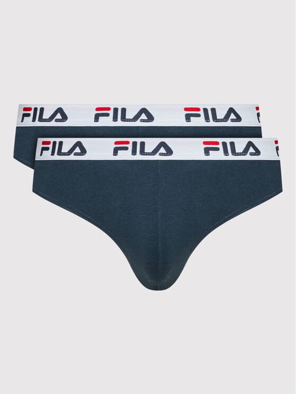 Fila Fila Комплект 2 чифта слипове FU5015/2 Тъмносин