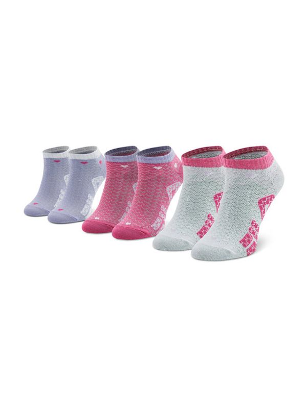 Fila Fila Комплект 3 чифта дълги чорапи детски F8247D Цветен