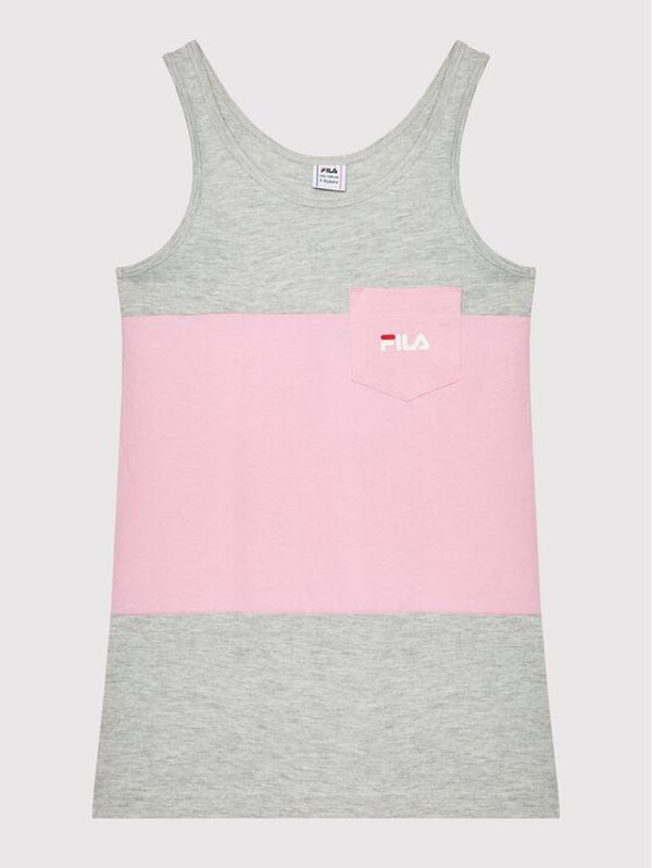 Fila Fila Лятна рокля Cottbus FAK0052 Сив Regular Fit