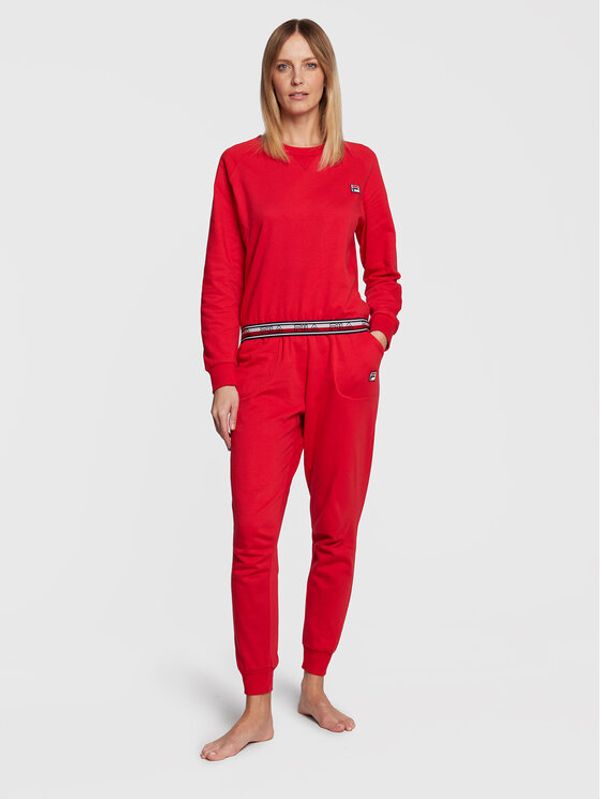 Fila Fila Пижама FPW4095 Червен Regular Fit