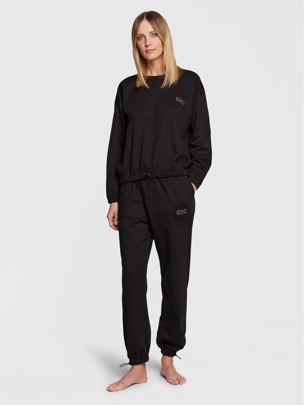 Fila Fila Пижама FPW4101 Черен Regular Fit