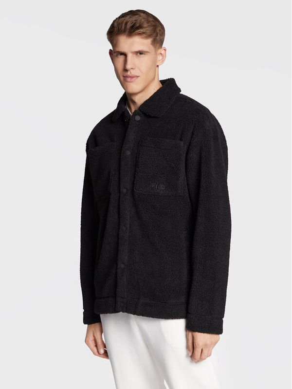 Fila Fila Преходно яке Berane FAM0163 Черен Regular Fit