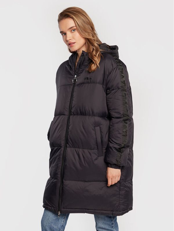 Fila Fila Пухено яке Berislav FAW0258 Черен Regular Fit