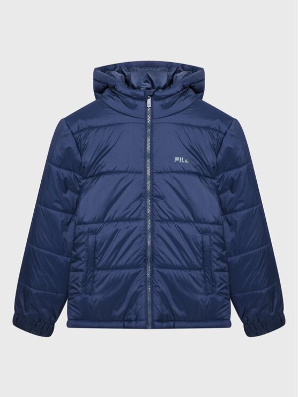 Fila Fila Пухено яке Bremen FAT0126 Тъмносин Regular Fit