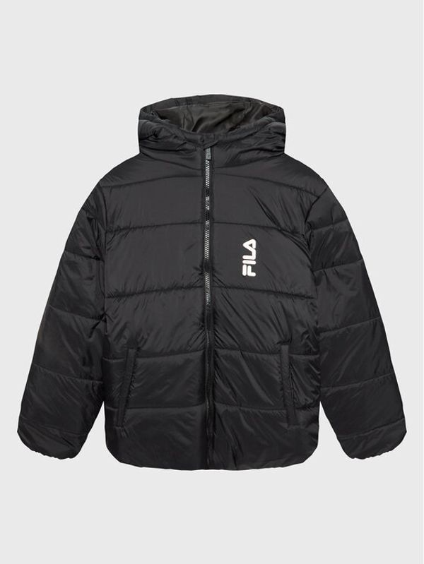 Fila Fila Пухено яке Buniel FAT0136 Черен Regular Fit