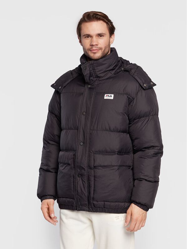Fila Fila Пухено яке Tirebolu FAM0143 Черен Oversize