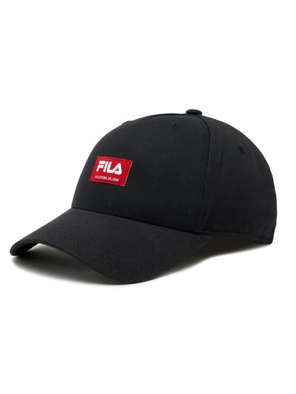Fila Fila Шапка с козирка Brighton Coord Label Cap FCU0023 Черен