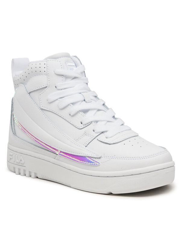 Fila Fila Сникърси Fxventuno F Logo Mid Wmn FFW0025.13078 Бял