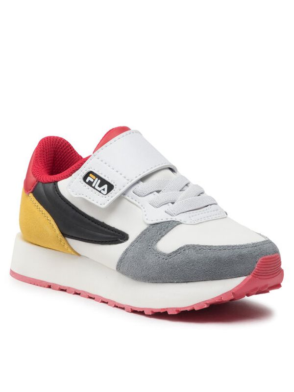 Fila Fila Сникърси Retroque Velcro Kids FFK0036.13056 Бял