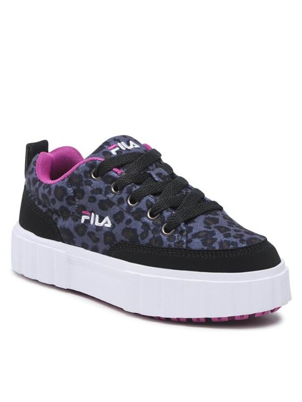 Fila Fila Сникърси Sandblast A Low Kids FFK0082.83152 Черен