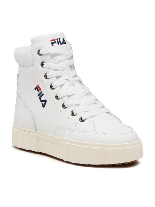 Fila Fila Сникърси Sandblast High Kids FFK0081.10004 Бял
