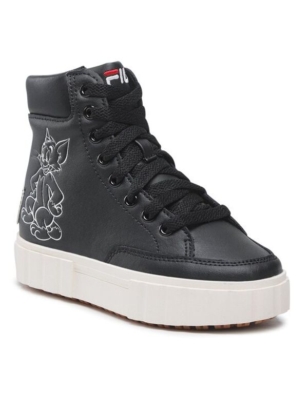 Fila Fila Сникърси Wb Sandblast High Kids FFK0087.80010 Черен
