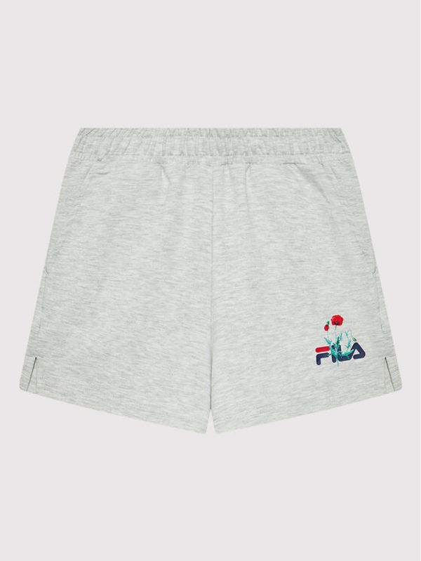 Fila Fila Спортни шорти Bebra FAT0096 Сив Regular Fit