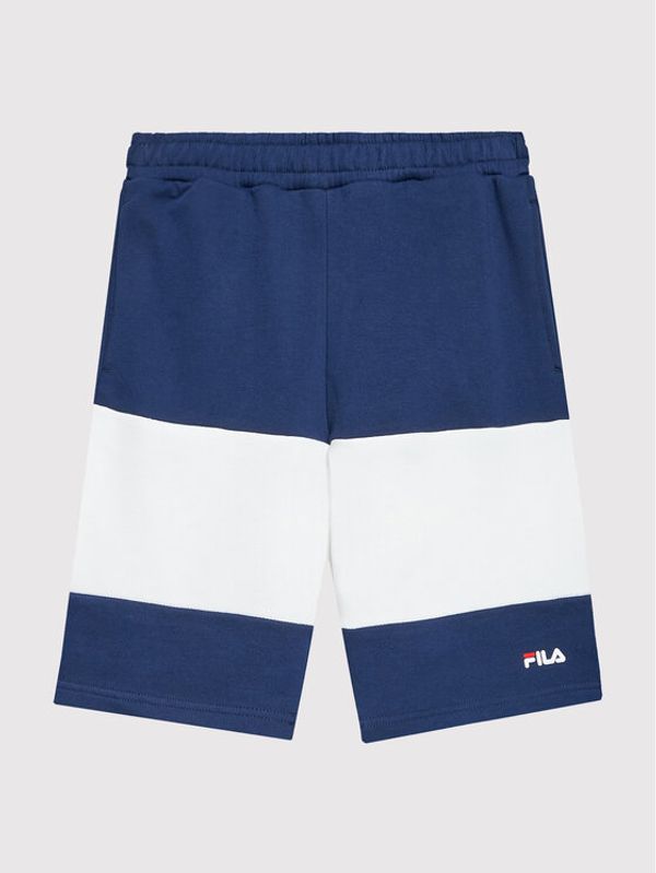 Fila Fila Спортни шорти Bridgeport FAT0101 Тъмносин Regular Fit
