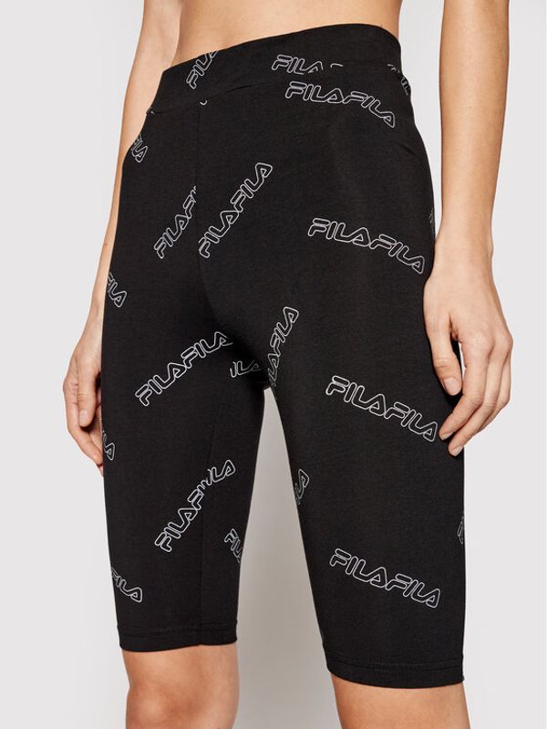 Fila Fila Спортни шорти Janelle 683312 Черен Slim Fit
