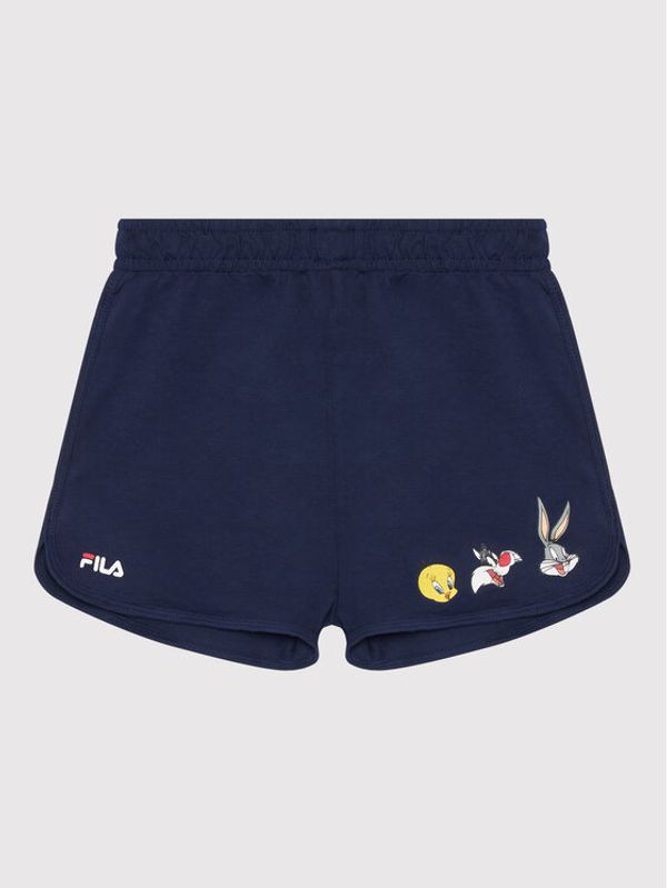 Fila Fila Спортни шорти Langenburg FAK0037 Тъмносин Regular Fit