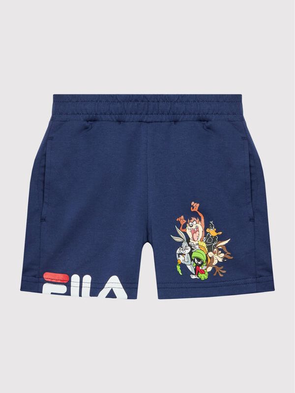Fila Fila Спортни шорти Lebus FAK0044 Тъмносин Regular Fit