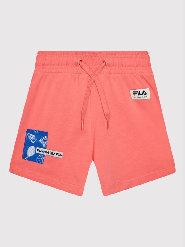 Fila Fila Спортни шорти Tiflis FAT0009 Розов Regular Fit