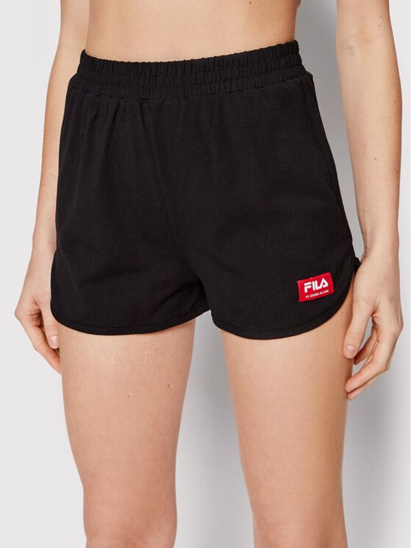 Fila Fila Спортни шорти Toulon FAW0016 Черен Regular Fit