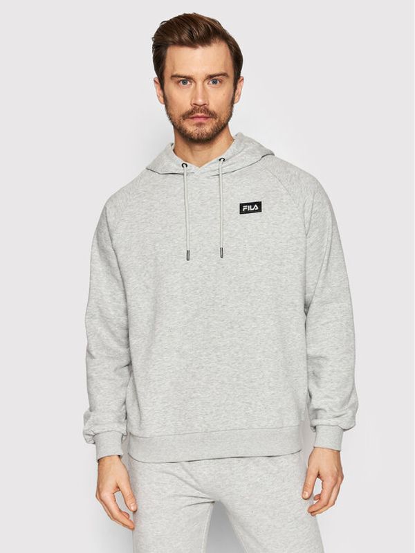 Fila Fila Суитшърт Belfort FAM0080 Сив Regular Fit