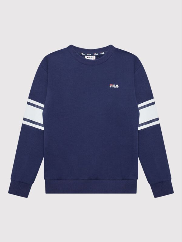 Fila Fila Суитшърт Bellevue FAT0102 Син Regular Fit