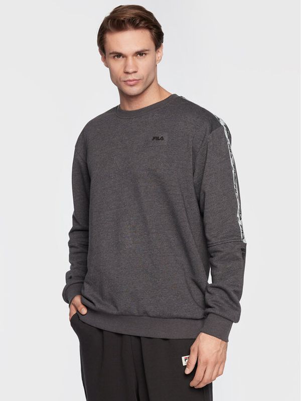 Fila Fila Суитшърт Belp FAM0193 Сив Regular Fit