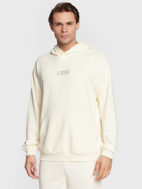 Fila Fila Суитшърт Beltinci FAM0159 Бял Regular Fit