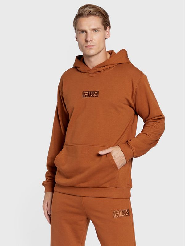 Fila Fila Суитшърт Beltinci FAM0159 Кафяв Regular Fit