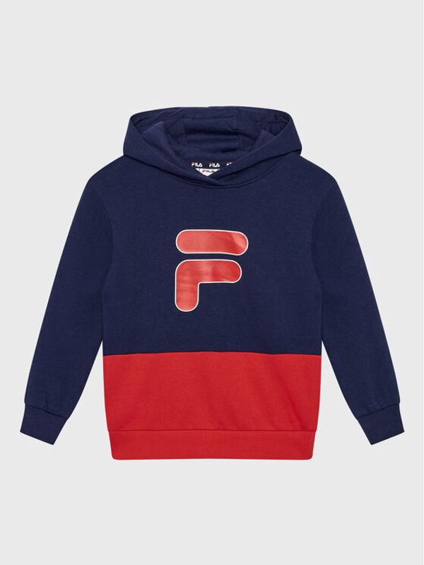 Fila Fila Суитшърт Bielefeld FAK0101 Тъмносин Regular Fit