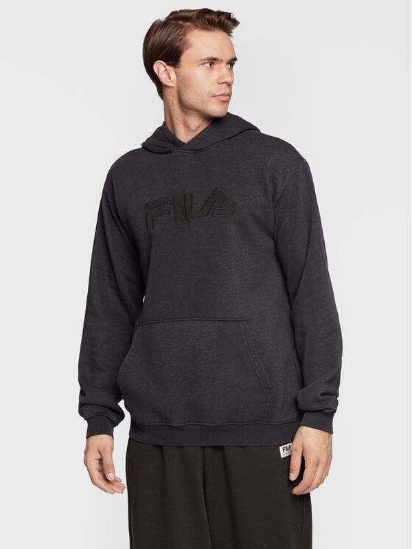 Fila Fila Суитшърт Bischkek FAM0277 Черен Regular Fit