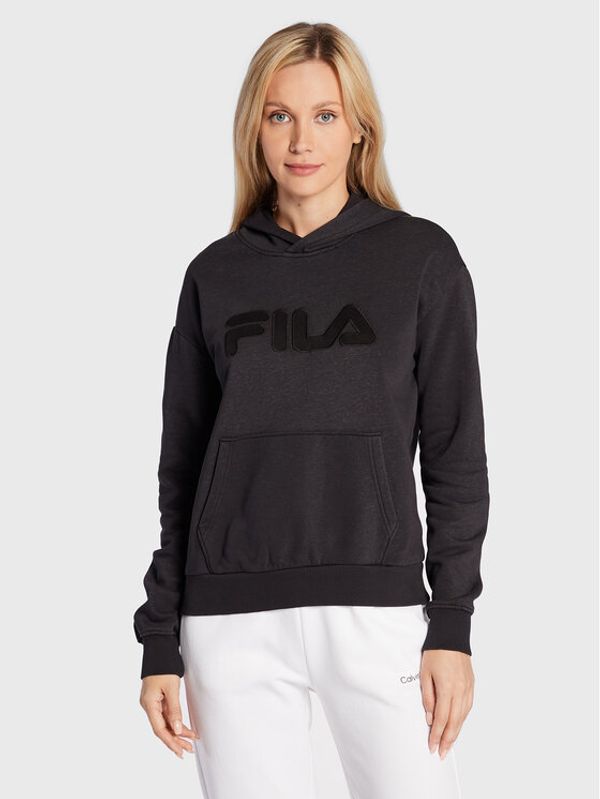 Fila Fila Суитшърт Bischkek FAW0405 Черен Regular Fit