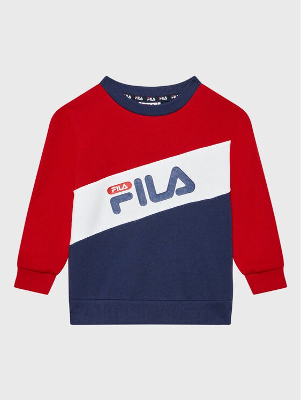Fila Fila Суитшърт Canciatti FAK0197 Тъмносин Regular Fit