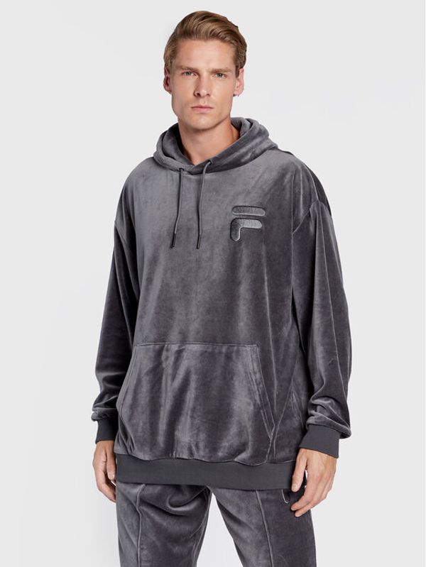 Fila Fila Суитшърт Chartres FAM0142 Сив Regular Fit