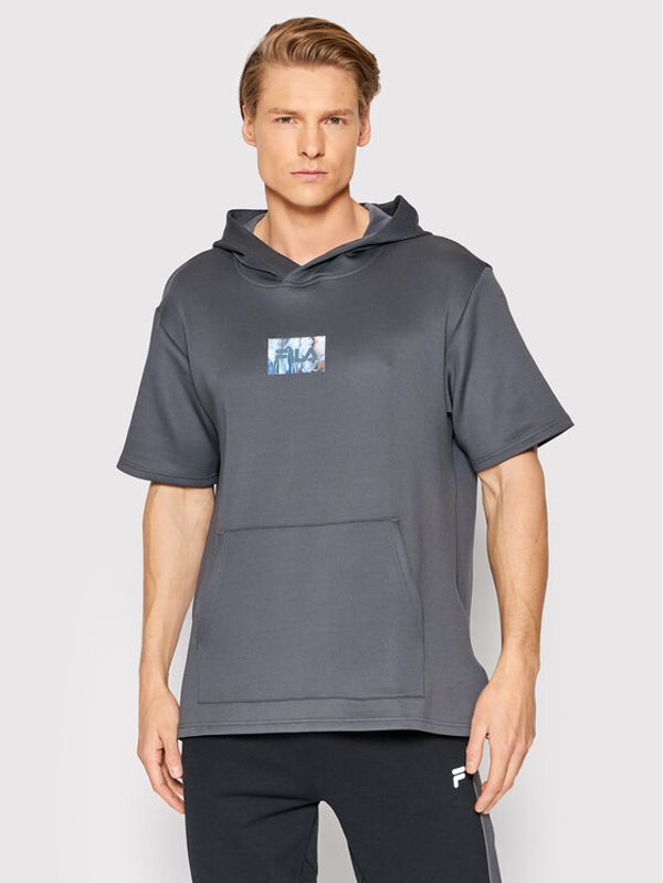 Fila Fila Суитшърт Comiso FAM0052 Сив Regular Fit