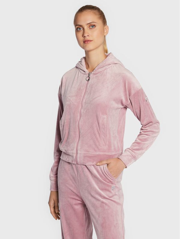 Fila Fila Суитшърт Cudrefin FAW0225 Розов Regular Fit