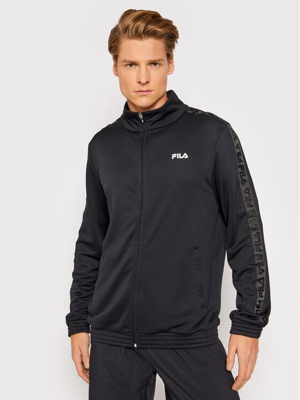 Fila Fila Суитшърт Nail Track 688994 Черен Regular Fit