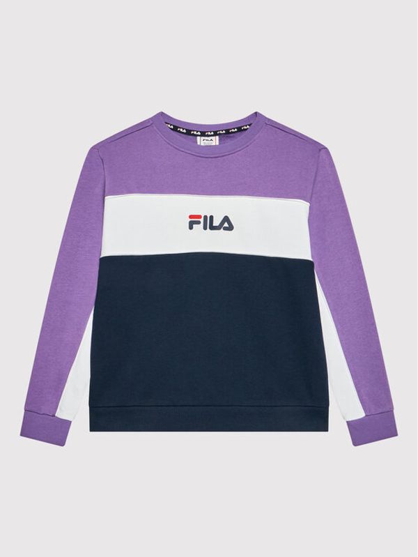 Fila Fila Суитшърт Olena Blocked Crew 688745 Цветен Regular Fit
