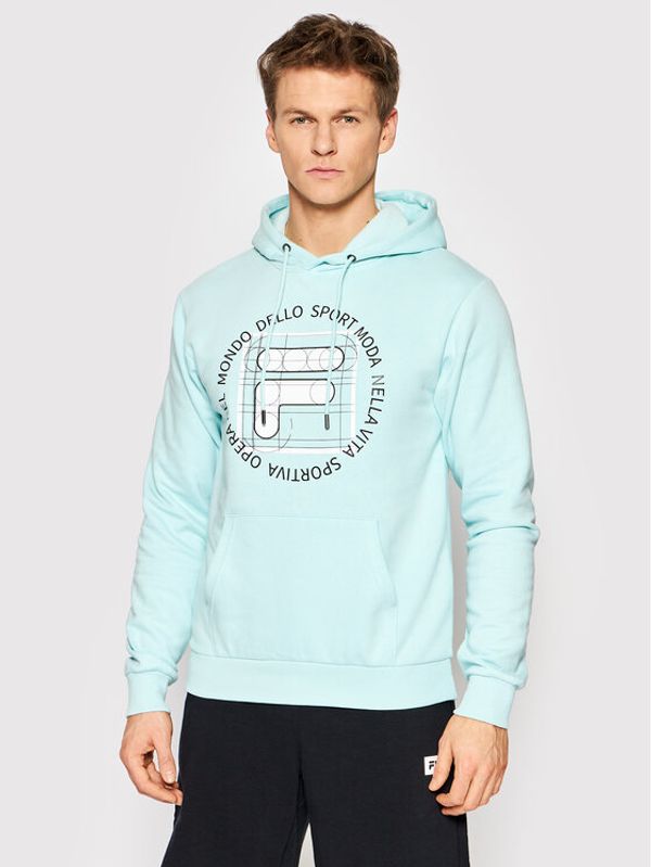 Fila Fila Суитшърт Reeves 689351 Син Regular Fit
