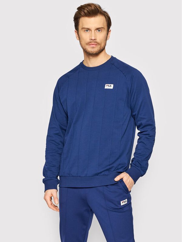 Fila Fila Суитшърт Tarnow FAM0032 Тъмносин Relaxed Fit
