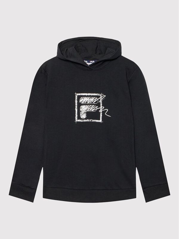 Fila Fila Суитшърт Trebbin FAT0034 Черен Regular Fit