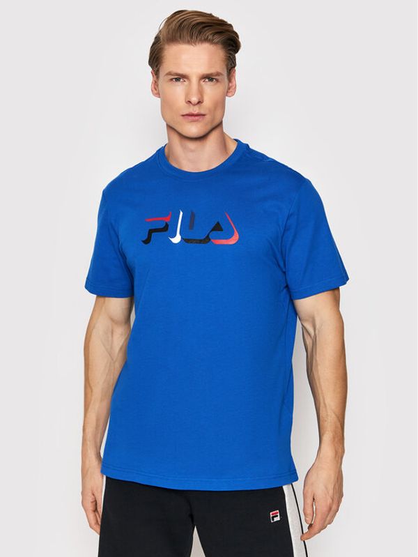 Fila Fila Тишърт Belen 768981 Тъмносин Regular Fit