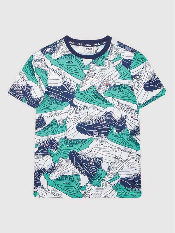 Fila Fila Тишърт Billings FAT0104 Цветен Regular Fit