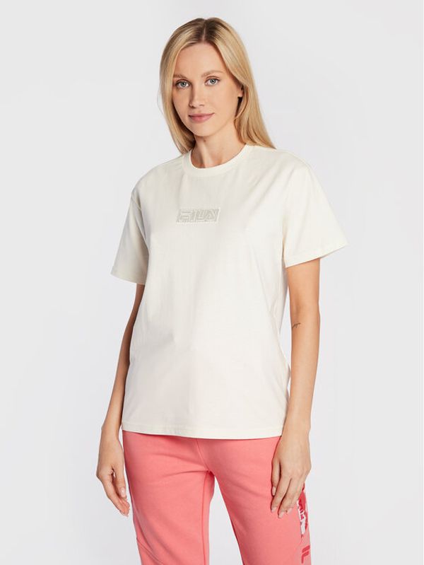 Fila Fila Тишърт Braila FAW0257 Бежов Regular Fit