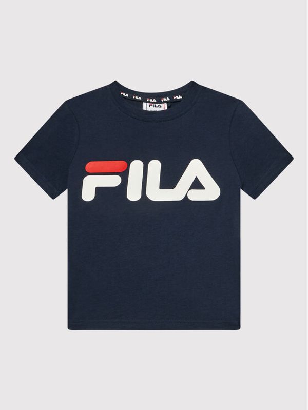 Fila Fila Тишърт Lea 689178 Тъмносин Regular Fit