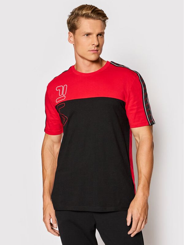 Fila Fila Тишърт Ojas 683481 Червен Regular Fit