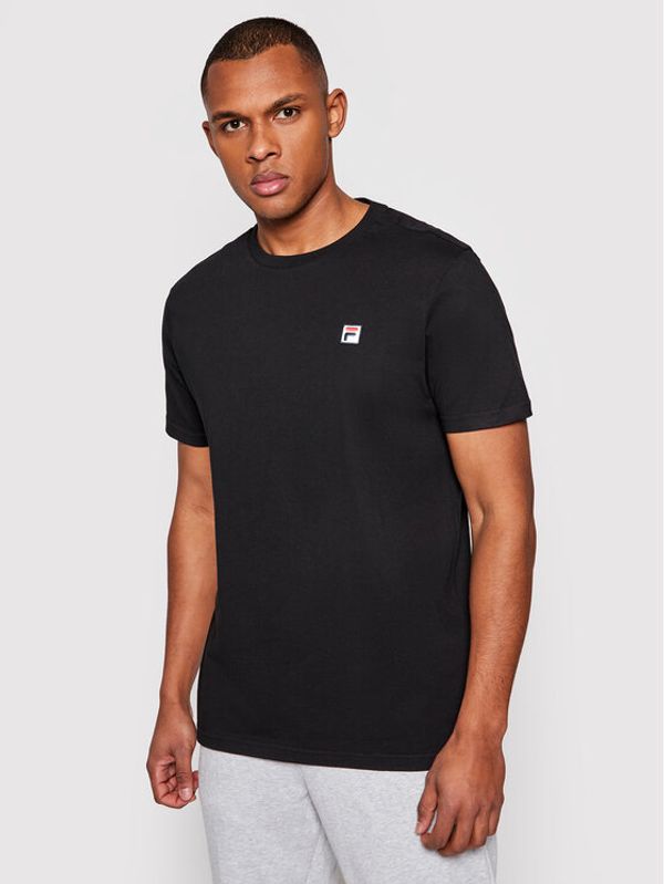 Fila Fila Тишърт Samuru 688567 Черен Regular Fit