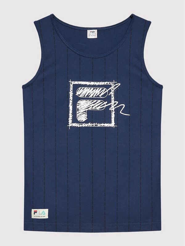 Fila Fila топ Teterow FAT0054 Тъмносин Regular Fit