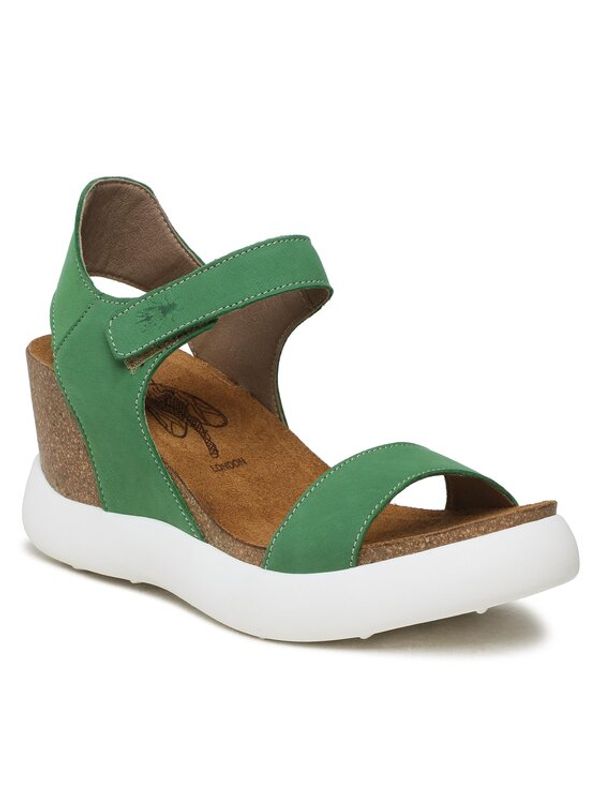 Fly London Fly London Сандали Gogofly P144967003 Зелен