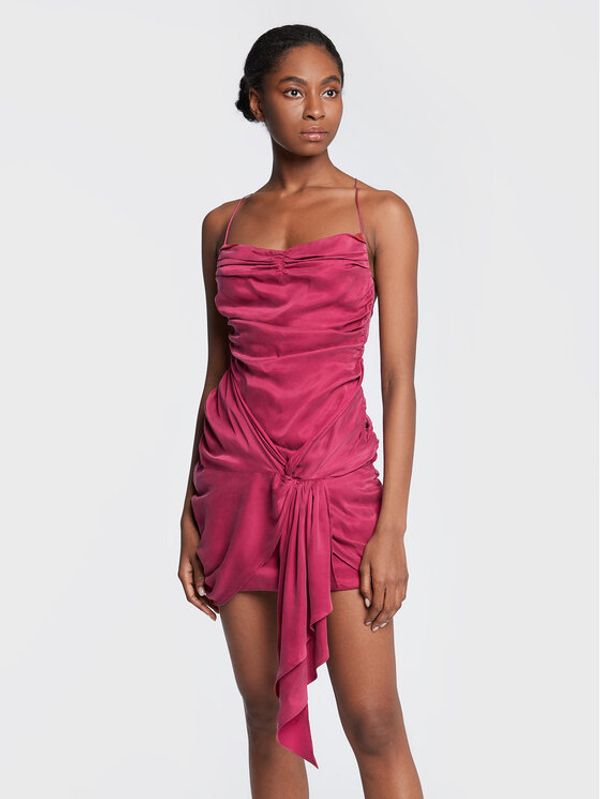 For Love & Lemons For Love & Lemons Коктейлна рокля Alle CD2778 Розов Slim Fit