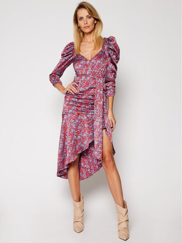 For Love & Lemons For Love & Lemons Коктейлна рокля Charlie CD2260 Цветен Slim Fit